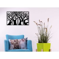 Getrockneter Baum Dekorativer Tisch, Boho Kunst, Wandkunst, Geschenk, Laser Cut Mdf, Dekoration von WoodArtHomeDeco