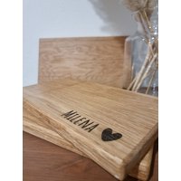 Handgefertigtes Massivholz Eichenbrettchen Handgefertigtes Massivholz Eichenbrettchen von WoodArtWindeckShop