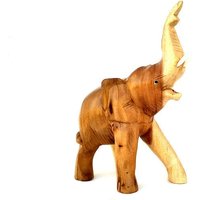 Hand Geschnitzt, Elefant, Holzschnitzerei Holz Holz-Elefant-Kunst-Home Decor/Geschenk von WoodCarvingArt