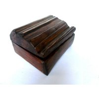 Natürliche Teak Holz Rustikale Treibholz Box Wiederverwendet Handgemachte Holzbox Home Art Decor/Zen Geschenk 5"x4"x2.6" von WoodCarvingArt