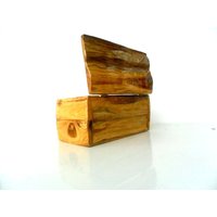 Rustikale Box, Holzkiste, Natürliche Treibholz-Box, Zurückgefordert Schmuck-Box, Rezept-Box, Jubiläumsgeschenk, Zen-Art-Box von WoodCarvingArt