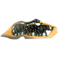 Von Hand Geschnitzte Elefanten, Holz Elefant, Elefanten-statue, Holzschnitzerei, Treibholz Wohnkultur, Wandbehang, Geschenk 24, 5 "x 9" von WoodCarvingArt