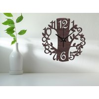 Baum Wanduhr, Baum Holz Wandkunst, Baum Uhr, Holz Wanduhr, Holz Wanduhr, Küchen Wanduhr von WoodClockUA