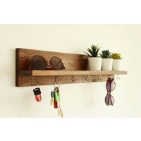 Wand Organizer, Maskenhalter, Schlüsselhalter Für Die von WoodDecorPW