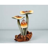 Brauner Pilz Figur, Bunt, Gemalte Kunst, Pilze, Miniatur, Holzschnitzerei, Einzigartige, Wohnung Dekor, Wohnkultur, Papa Geschenk, Weihnachten Brauner Pilz Figur, Bunt, Gemalte Kunst, Pilze, Miniatur, Holzschnitzerei, Einzigartige, Wohnung Dekor, Wohnkultur, Papa Geschenk, Weihnachten von WoodGlassDecor