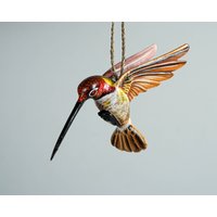 Bunte Kolibri Statue, Hängende Skulptur, Wandkunst, Bemalte Antik, Innendekor, Holzschnitzerei, Colibri, Weihnachtsgeschenk Bunte Kolibri Statue, Hängende Skulptur, Wandkunst, Bemalte Antik, Innendekor, Holzschnitzerei, Colibri, Weihnachtsgeschenk von WoodGlassDecor