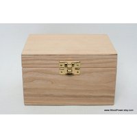Geschenkbox Aus Holz/Erinnerungsbox Kleine Holzbox Esche Natürliche Box Eco Geschenk Schmuckschatulle von WoodPower