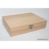 Holz-Geschenk-Box/20 X 5, 90 1, 97 Zoll Naturholz-Box Öko-Geschenk Echtholz-Box Andenken Box Esche Holz Gunst von WoodPower