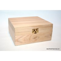 Holz Geschenkbox/Andenken Box Esche 6, 30 X 5, 70 2, 95 Zoll Naturholz Öko Geschenk Echtholz Handgemachte von WoodPower