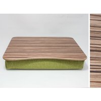 Laptop Bett Tablett Aus Holz Olive Ipad Tisch, Frühstücksbrett von WoodPower