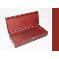 Rote Holzkiste - 36 X 14 2, 5 cm Erinnerungsbox Aufbewahrungsbox Geschenkset Box Geschenkbox Bevorzugungsbox von WoodPower