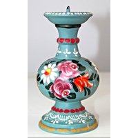 Kerzenständer Kerzenhalter Bauernmalerei 40Er 50Er 60Er Vintage Landhaus Shabby Kerzenständer Kerzenhalter Bauernmalerei 40Er 50Er 60Er Vintage Landhaus Shabby von WoodStockShop