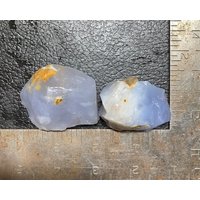 Madison Blauer Achat Chalcedon Madison Blauer Achat Chalcedon von WoodStoneFeatherHide