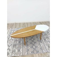 Surfbrett Couchtisch Möbel Für Beach House Handgefertigtes Anpassbares Surf-Liebhaber-Geschenk von WoodStreets