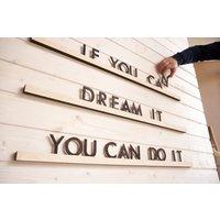 Brief Regal, Statement Buchstabenleiste, Briefleiste Zeichen, Wandbehang Dekor, Schwebende Regale, Holz Schwimmendes Spielzimmer Zeichen von WoodTodayEU