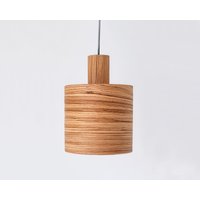 Kücheninsel-Pendelleuchte, Mid-Century-Lampe, Holzdekor-Hängelampe von WoodULight