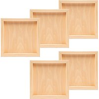 5 Stück Holz Kunstwerk Bretter Holzplatten Unfertige Leinwand Wiege Panel Für Malerei, Zeichnung Und Kunsthandwerk von WoodWorldByJeanette