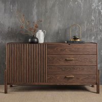 Echtholz Kommode/Kleiderschrank Sideboard Konsolentisch Massivholz Tisch Eichen Schrank von WoodYouAdore