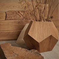 Pflanzgefäß Aus Massivem Holz, Blumentopf, Designer Pflanztopf Pflanzgefäß Aus Massivem Holz, Blumentopf, Designer Pflanztopf von WoodYouAdore