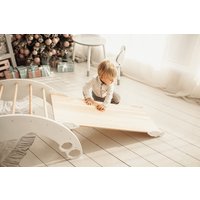 Montessori Set, Kletterbogen Und Rampe, Kletterspiel Dreieck Klettersteige Möbel Kinderleiter von WoodandRoomUA