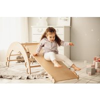 Montessori Set, Kletterbogen Und Rampe, Kletterspiel Dreieck Klettersteige Möbel Kinderleiter von WoodandRoomUA