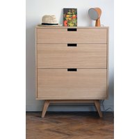 Sonderanfertigung // Aufbewahrungskommode Mit Drei Schubladen Aus Natureiche Sonderanfertigung // Aufbewahrungskommode Mit Drei Schubladen Aus Natureiche von Woodareyou