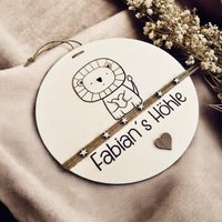 Personalisiertes Türschild Wandbild Kinderzimmer Holz | Namensschild Mit Gravur Baby Geschenk Geburt Taufe Deko 9 Süße Tiermotive Personalisiertes Türschild Wandbild Kinderzimmer Holz | Namensschild Mit Gravur Baby Geschenk Geburt Taufe Deko 9 Süße Tiermotive von WoodbeatManufaktur
