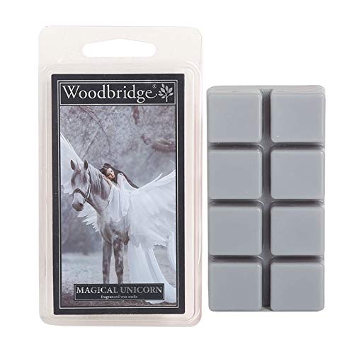 Woodbridge Duftwachs für Duftlampe | Magical Unicorn | Duftwachs Patchouli | 8 Wax Melts für Duftlampe | Raumduft für Aromatherapie | 10h Brenndauer je Melt (68g) von Woodbridge