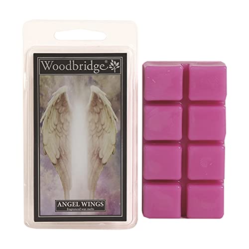 Woodbridge Duftwachs für Duftlampe | Angel Wings | Duftwachs Patchouli | 8 Wax Melts für Duftlampe | Raumduft für Aromatherapie | 10h Brenndauer je Melt (68g) von Woodbridge