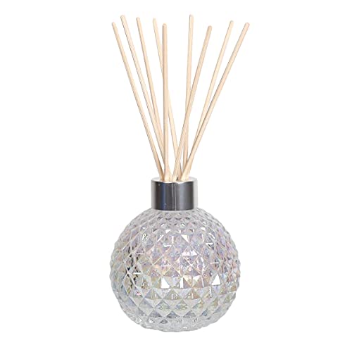 Woodbridge leeres Reed Diffuser Glas | zum Selbstbefüllen | Klar | Schickes Diffuser Glas inklusive 50 Stück Rattan Reeds zur Duftverteilung | geruchsneutralisierender Luftentfeuchter Woodbridge leeres Reed Diffuser Glas | zum Selbstbefüllen | Klar | Schickes Diffuser Glas inklusive 50 Stück Rattan Reeds zur Duftverteilung | geruchsneutralisierender Luftentfeuchter von Woodbridge