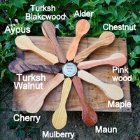 10Er Set Holzlöffelrohlinge, Löffelrohlinge, Weihnachtsgeschenk von WoodcraftByOzul