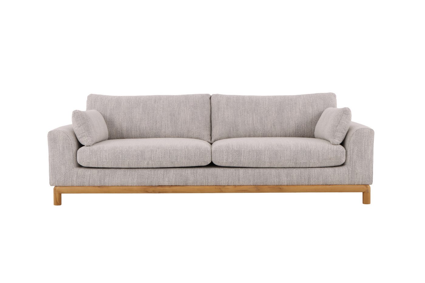 Woodek Design Sofa CELESTE, 3-Sitzer, Weicher Leigh-Stoff in zeitlosem Grau, Eichenfüße seidenmatt lackiert 1 Teile, Vormontiert geliefert Woodek Design Sofa CELESTE, 3-Sitzer, Weicher Leigh-Stoff in zeitlosem Grau, Eichenfüße seidenmatt lackiert 1 Teile, Vormontiert geliefert von Woodek Design
