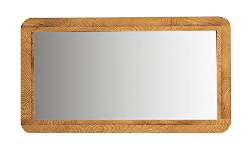 Spiegel Timaru 20 Wildeiche massiv geölt - Abmessungen: 60 x 110 x 2 cm (H x B x T) von Wooden Nature Premium