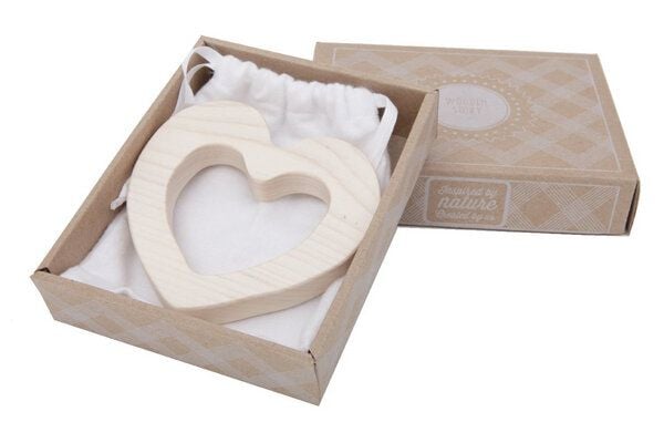 Wooden Story Holzgreifling Love von Wooden Story