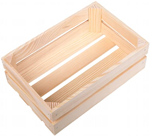 Wooden World Holzkiste - unbemalte Kiefernholz Aufbewahrungsbox DIY Medium Größe 30 x 20 x 10 cm Wooden World Holzkiste - unbemalte Kiefernholz Aufbewahrungsbox DIY Medium Größe 30 x 20 x 10 cm von Wooden World
