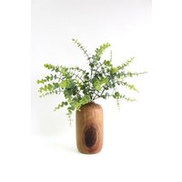 Dekorative Tischvase Im Rustikalen Stil, Abstrakte Organisch Moderne Vase Handgemacht von WoodenDreamsByPukas