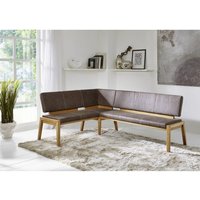Eckbank Laura 190x140cm Aus Massivholz Mit Sitzpolster von WoodenHomeFurniture