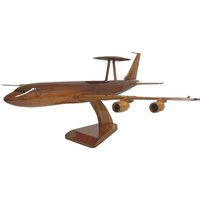 E3D Sentry Awacs Raf Surveillance Flugzeug Aus Holz Modell von WoodenModelCompany