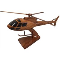 Eurocopter As350 Écureuil Squirrel Airbus Helicopters H125 Light Utility Helicopter Executive-Desktop-Modell Aus Holz Eurocopter As350 Écureuil Squirrel Airbus Helicopters H125 Light Utility Helicopter Executive-Desktop-Modell Aus Holz von WoodenModelCompany