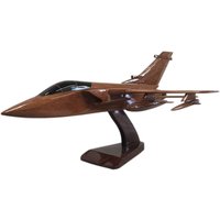 Panavia Tornado Gr4 Raf Deutsch Italienisch/Königlich Saudi-Arabien Luftwaffe Variable Sweep Wing Mehrzweck-Kampfflugzeug Holz-Desktop-Modell von WoodenModelCompany