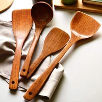 Hölzernes Kochgeschirr-Set 4-Teiliger Pfannenwender & Schaufel - Antihaft-Sicher Hölzernes Kochgeschirr-Set 4-Teiliger Pfannenwender & Schaufel - Antihaft-Sicher von WoodenPantryCrafts