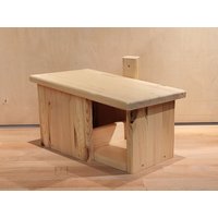 Nistkasten Für Halbhöhlenbrüter Wie Zum Beispiel Rotkehlchen, Grauschnäpper Usw. in Handarbeit Sauber, Wertig Und Nachhaltig Hergestellt von Woodenartwunderlich