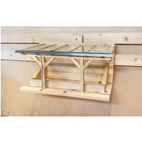 Vogelfutterhaus Im Terrassendach Style Handgefertigt. Aus Kiefernholz Und Plexiglas in Solider Sauberer Handarbeit Gefertigt von Woodenartwunderlich