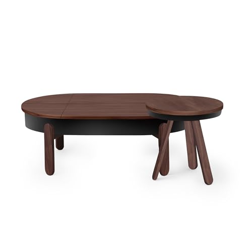 Batea L+S Tischset (Schwarz, Walnuss) von Woodendot