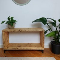 Sideboard Altholz Tv Schrank Aus Massivholz Rustikal Upcycling Nach Maß von Woodenpoxy