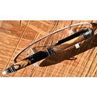 Edler Kugelschreiber Nr.167 Aus Schwarz/Perlmutt Resin Und Olivenbaum Maserknolle Edler Kugelschreiber Nr.167 Aus Schwarz/Perlmutt Resin Und Olivenbaum Maserknolle von WoodenringsDesigns