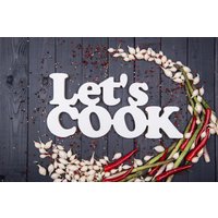 Freistehendes Holzschild Als Einzigartiges Geschenk Für Küchendekoration - Wohndekoration Holzschilder Rustikale Dekoration Lustige Worte von Woodinout