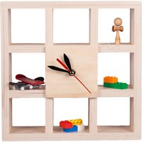 Kinderzimmer Wanduhr Box Regal Home Dekoration Baby Standesamt Artikel von WoodjoyCollection