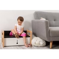 Montessori-Basiertes Multifunktionales Kleines Bank - Und Doppel-Box-Set, Zertifiziertes Massivholz Sperrholz Baby-Registry-Artikel Geschenk Für von WoodjoyCollection