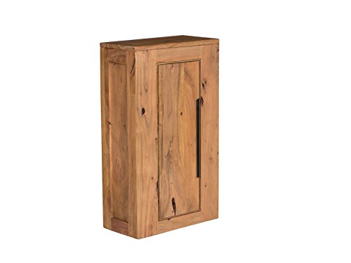 Woodkings® Hängeschrank Auckland Echtholz Akazie massiv Badmöbel Badezimmer Wandschrank Badezimmerschrank Badschrank Massivholz von Woodkings
